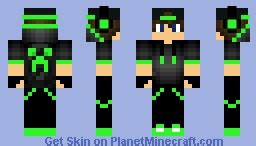 Neon Minecraft Skin