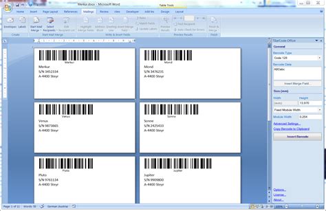 Identifying Objects | by TEC-IT: How to Print Barcode Labels with Microsoft Word