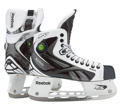 Reebok White K Pump Ice Skates – devdiscounthockey