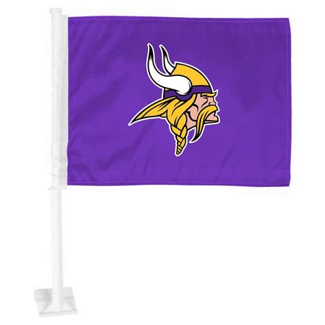 FANMATS NFL Minnesota Vikings Car Flag 26148 - The Home Depot