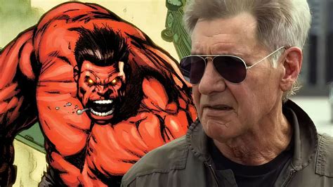 Harrison Ford Hulks Out at SDCC After Red Hulk Transformation Reveal