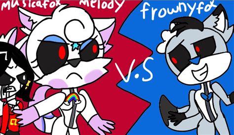 Melody vs Frowny fox XD smiling critters by colorfulZBDToons on DeviantArt