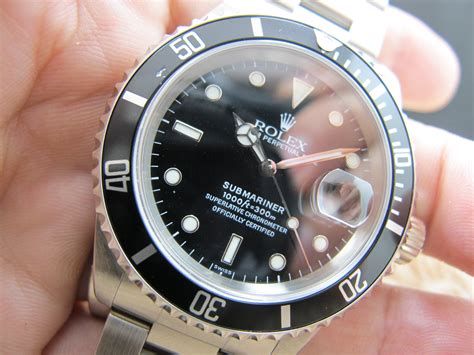 1999 Rolex SUBMARINER 16610 Black (SWISS) Dial with Black Bezel | Alex ...