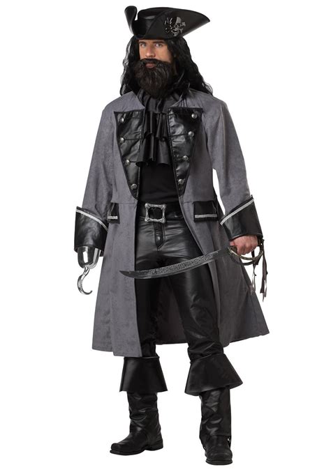 Mens Blackbeard Pirate Costume