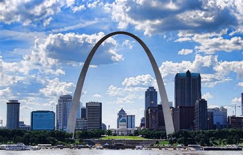 "St Louis City Skyline." by barnsis | Redbubble