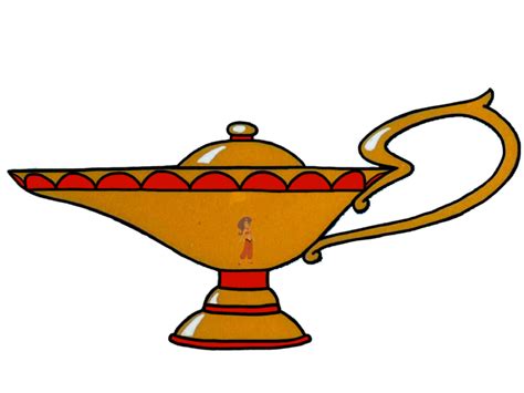 Lamp clipart gold genie, Lamp gold genie Transparent FREE for download ...