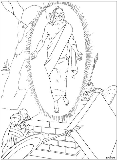 Glorious Mysteries Coloring Pages Coloring Pages