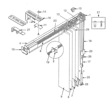 Blind Repair Parts - Vertical Parts