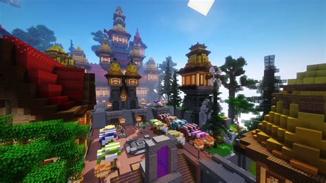 Marketplace Town Minecraft Map