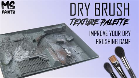 Dry Brush Texture Palette Tutorial : r/40k