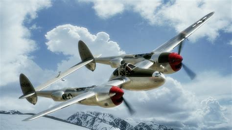 Lockheed P-38 Lightning Wallpaper HD Download