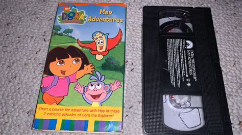 Dora The Explorer Vhs Tapes Lot Of 5 Nick Jr Nickelodeon Map Adventures ...