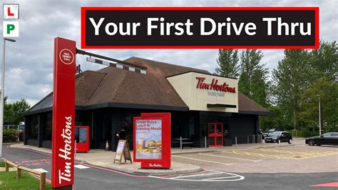 Your first Drive Thru at Tim Hortons - YouTube