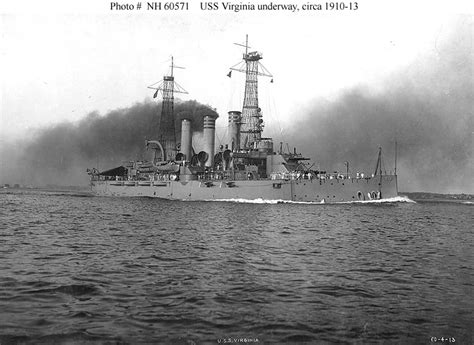 USN Ships--USS Virginia (Battleship # 13)