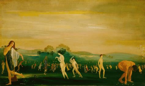 Elysian Fields by Arthur Bowen Davies - Artvee