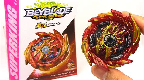 SUPER HYPERION.Xc 1A Unboxing & Review!! Beyblade Burst Super King / Sparking - YouTube