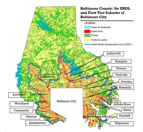 Map Baltimore County - Share Map