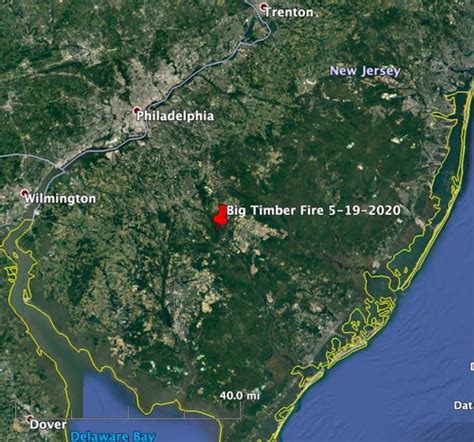 Big Timber Fire vicinity map – Wildfire Today