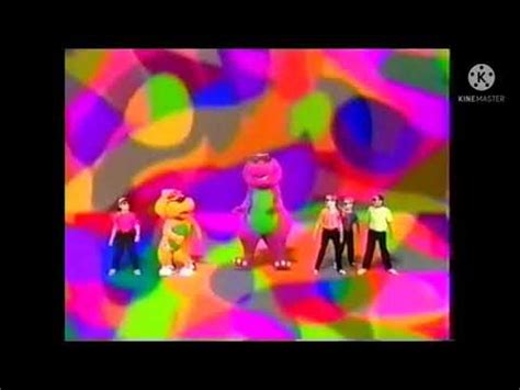 Barney First Day of School 🏫 Color All Around Instrumental Song - YouTube