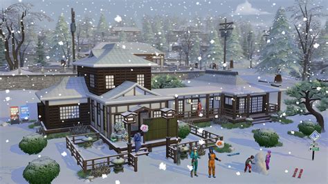 The Sims 4 Snowy Escape Expansion Pack Preview: Thrill and Chill