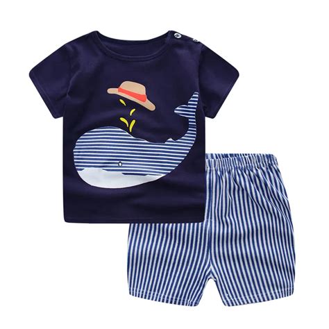 Baby Boy Clothes Summer 2019 Newborn Baby Boys Clothes Set Cotton Baby ...