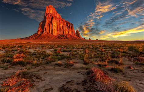 Desert Landscape Wallpaper - WallpaperSafari