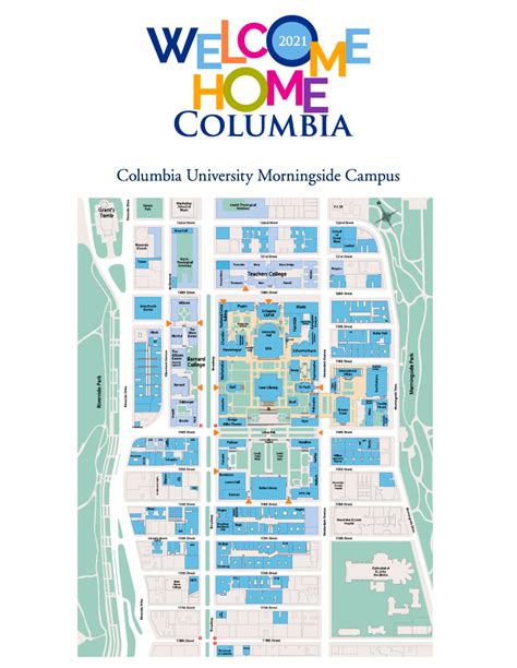 Columbia Quest Campus Maps | University Life