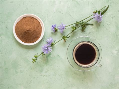 Premium Photo | Chicory coffee. a substitute for traditional coffee, a herbal drink from the ...