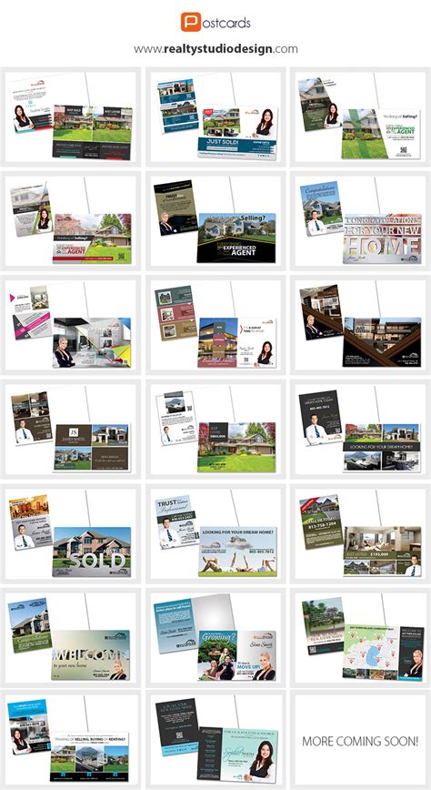 Real Estate Postcard Templates | Real Estate Agent Postcard Templates ...