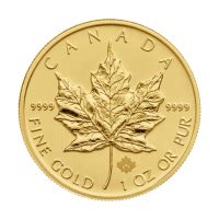 Buy 1 oz Canadian Maple Leaf Gold Coins | Silver Gold Bull Hong Kong