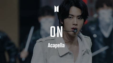 BTS 「ON」 Acapella - YouTube