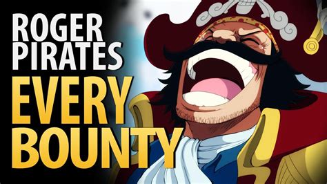 One Piece Bounties - Why Roger's crew is the strongest - YouTube