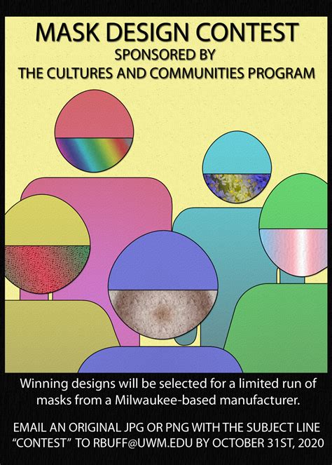 Cultures and Communities Mask Design Contest—Deadline October 31st 2020 | Cultures & Communities