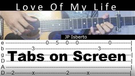 Love Of My Life - South Border - Fingerstyle Guitar Cover (TAB Tutorial ...