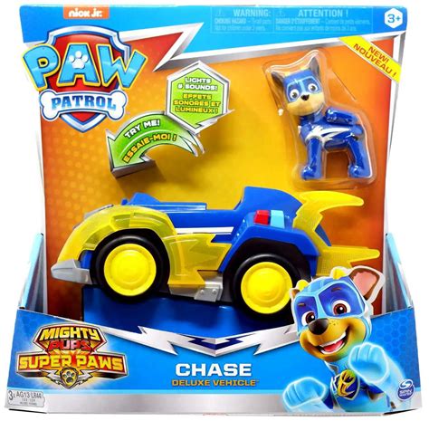 Paw Patrol Mighty Pups Super Paws Skye Vehicle Figure Spin Master - ToyWiz