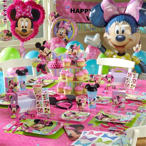 Move mouse away from product image to close this window. Minnie Mouse Birthday Party Supplies ...