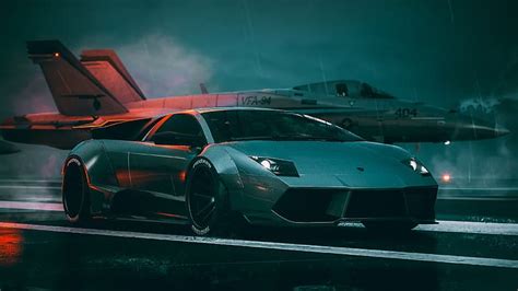 HD wallpaper: Lamborghini Murcielago LP640-4, vehicle, car, digital art ...