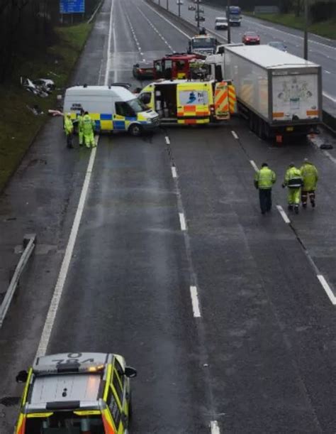 M5 to remain closed through evening rush hour after fatal crash tragedy - Birmingham Live