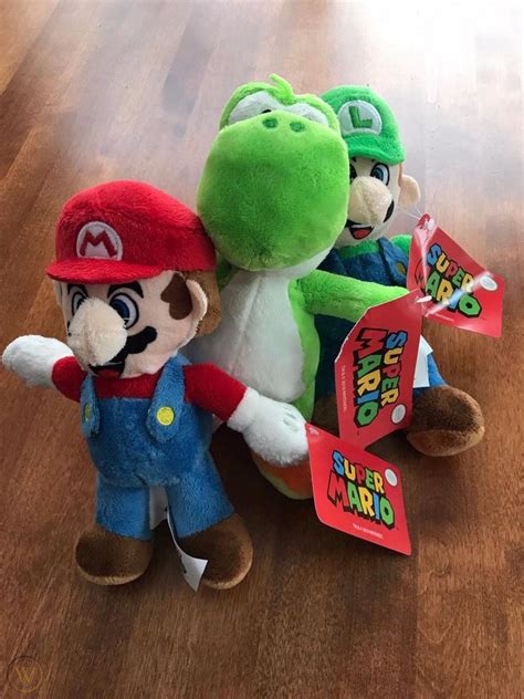 NEW Super Mario Plush - Mario, Luigi and Yoshi | #1963259074