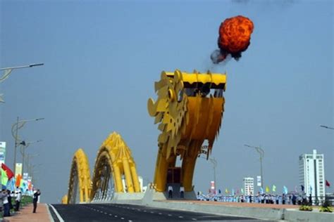 Fire-Breathing Dragon Bridge – Da Nang, Vietnam - Atlas Obscura