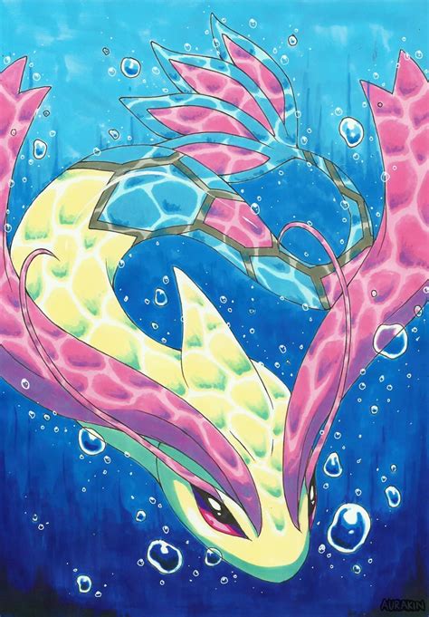 Milotic fan art I finished recently. This one has been highly requested. Hope you guys like it ...