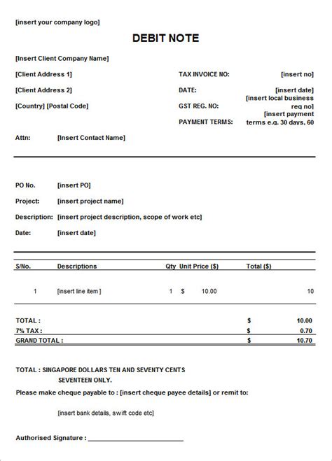 15+ Debit Memo Templates - PDF, DOC, Excel