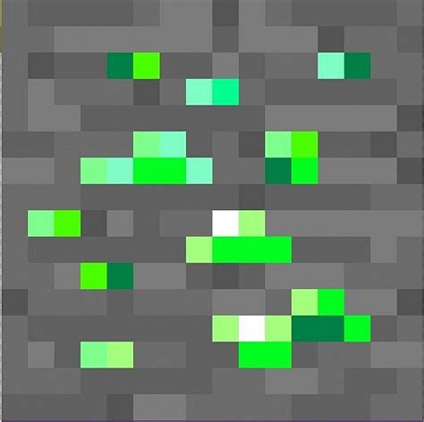 PROPER, BETTER AND IMPROVED EMERALD ORE Minecraft Texture Pack | Minecraft blocks, Minecraft ...