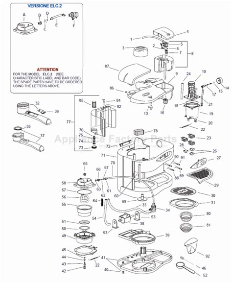 keurig k duo parts diagram