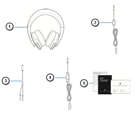 Dell AW510H Alienware Gaming Headset Usage and Troubleshooting Guide | Dell US