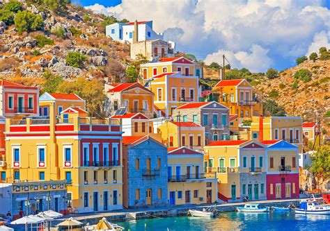 Symi, a perfectly painted image of a scenic traditional village | Marmaris Turkey