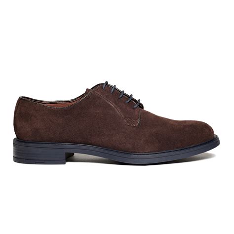 Suede Derby // Dark Brown (Euro: 40) - Del Re Shoes - Touch of Modern