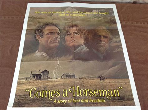 1978 Comes A Horseman Original Movie House Full Sheet Poster | eBay