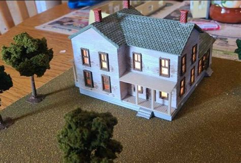 HO Scale Ed Gein Farmhouse and Barn - Etsy