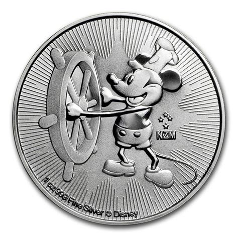 Niue - 2 dollars 2017 & 2018 'Mickey Mouse' Disney (2 coins) - 2 x 1 oz silver - Catawiki